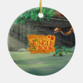 Mowgli 3 keramik ornament (Hinten)