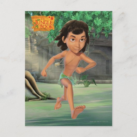Mowgli 3 postkarte (Vorderseite)