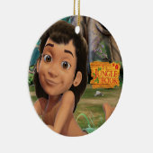 Mowgli 4 keramik ornament (Rechts)