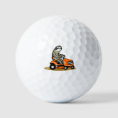 Mowing Sloth Golfball (Vorderseite)