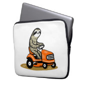 Mowing Sloth Laptopschutzhülle (Vorderseite Links)