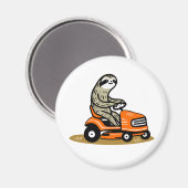 Mowing Sloth Magnet (Vorderseite/Rückseite)