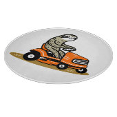 Mowing Sloth Schneidebrett (Ecke)