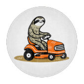 Mowing Sloth Schneidebrett (Vorderseite)