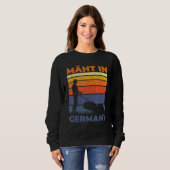 Mows in Deutschland Gartenlandschaft Gartengarten Sweatshirt (Vorne ganz)
