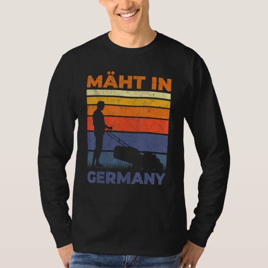 Mows in Deutschland Gartenlandschaft Gartengarten T-Shirt (Vorderseite)