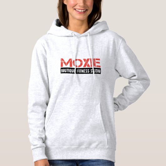 MOXIE BOUTIQUE FITNESS STUDIO HOODIE (Vorderseite)