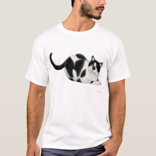 Moxie der Katzen-T - Shirt (Vorderseite)