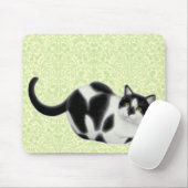 Moxie die Smokings-Katze Mousepad (Mit Mouse)
