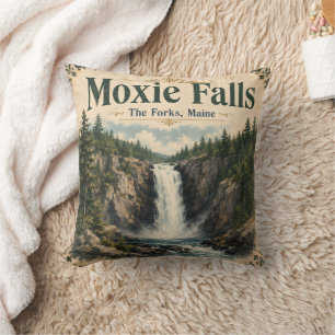 Moxie Falls The Forks Maine North Woods Kissen