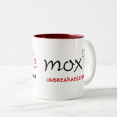 Moxie - unzerbrechliche Geist-Tasse Zweifarbige Tasse (VorderseiteRechts)