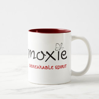 Moxie - unzerbrechliche Geist-Tasse Zweifarbige Tasse