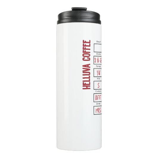 Mox's Misto - 12oz Thermal Tumbler Thermosbecher (Vorderseite)