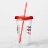 Mox's Misto - Akryllischer Tumbler Acryltrinkbecher (Rückseite)