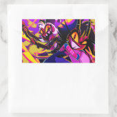 Moxxie&Millie Halloween Slasher | Helluva Boss | Rechteckiger Aufkleber (Tasche)