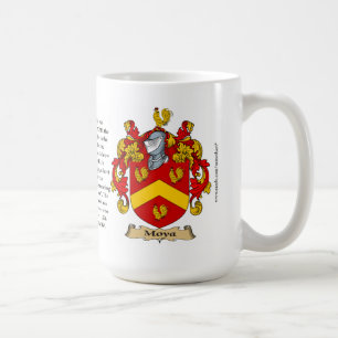 Moya-Familien-Wappen Kaffeetasse