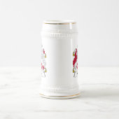 Moyer Familienwappen Bierglas (Mittel)