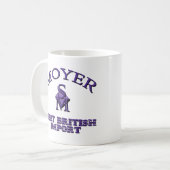 Moyer gut Briten Import Kaffeetasse (Vorderseite Links)