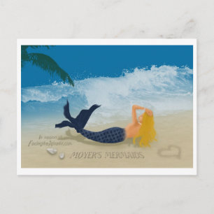 Moyer's Mermaids Postkarte