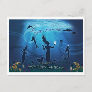 Moyer's Mermaids Postkarte