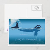 Moyer's Mermaids Postkarte (Vorne/Hinten)