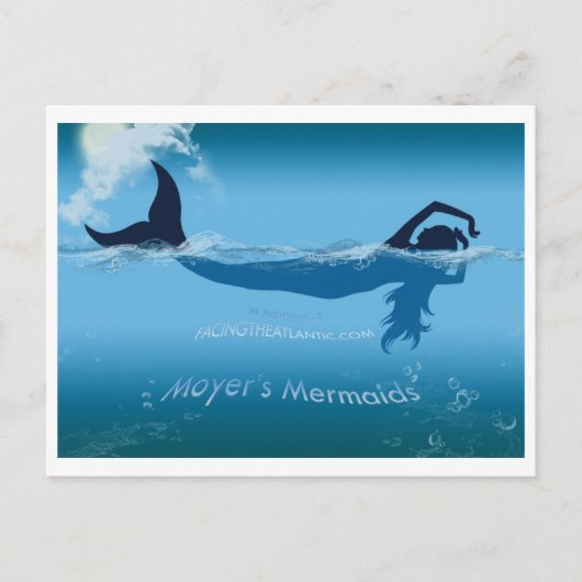 Moyer's Mermaids Postkarte (Vorderseite)
