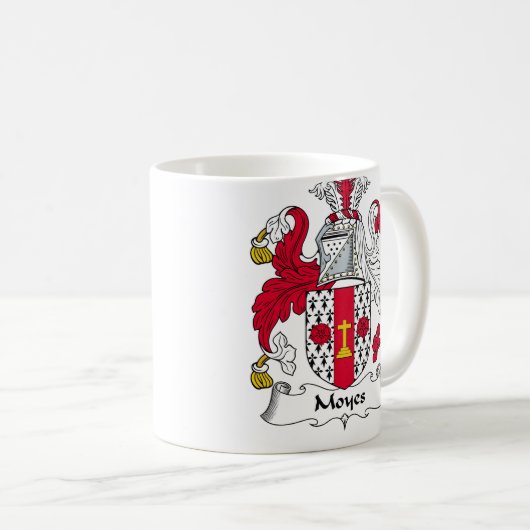 Moyes Familienwappen Kaffeetasse (VorderseiteRechts)