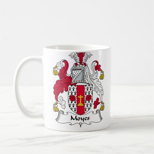 Moyes Familienwappen Kaffeetasse (Links)