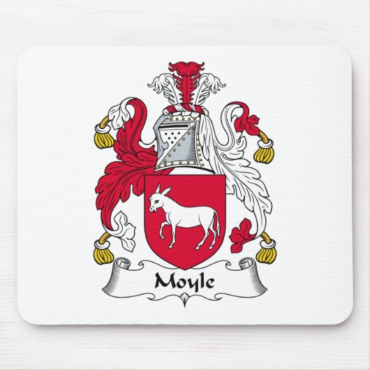 Moyle Familienwappen Mousepad (Vorne)