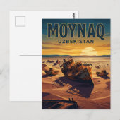 Moynaq Usbekistan Postkarte (Vorne/Hinten)