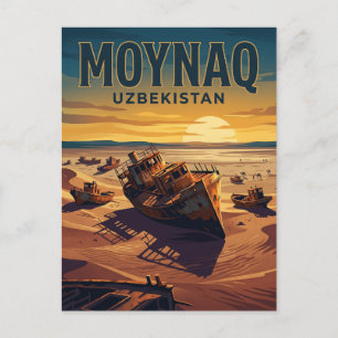 Moynaq Usbekistan Postkarte