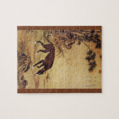 Moyuli ~ 墨玉璃 ~ Windhund ~ Giuseppe Castiglione ~ Puzzle (Horizontal)