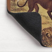 Moyuli ~ 墨 玉 ~ Greyhound ~ Giuseppe Castiglione ~ Mousepad (Ecke)