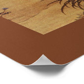 Moyuli ~ 墨 玉 ~ Greyhound ~ Giuseppe Castiglione ~  Poster (Ecke)