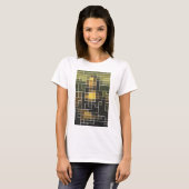 mozaic art "Mona Lisa" Tシャツ T-Shirt (Vorne ganz)