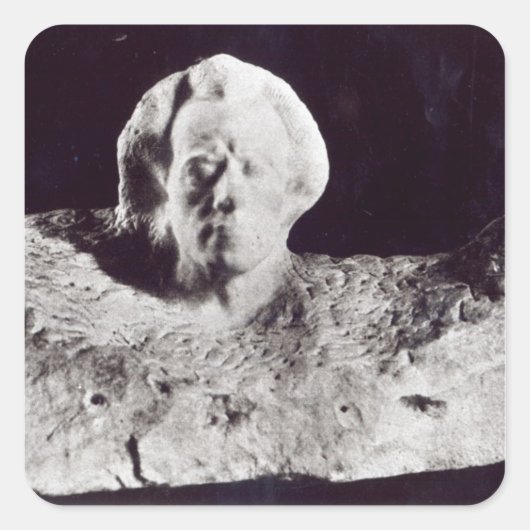 Mozart , 1911 quadratischer aufkleber (Vorderseite)