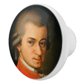 MOZART 1-1/2-Zoll-Keramik-ziehen-Knopf Keramikknauf (Rechts)