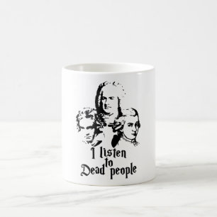 Mozart Bach Beethoven Kaffeetasse