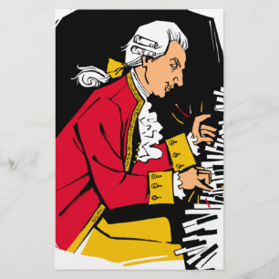 Mozart Briefpapier