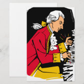 Mozart Briefpapier (Vorne/Hinten)