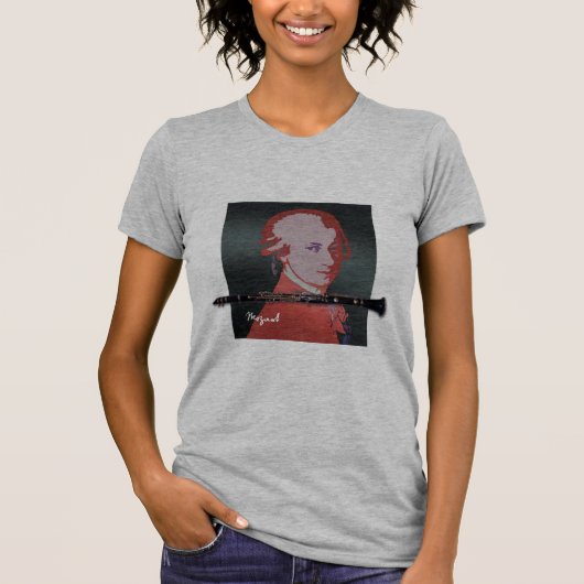 Mozart-/Clarinet-T - Shirt (Vorderseite)