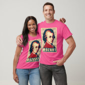 Mozart Classic Music Composer Retro T-Shirt (Unisex)