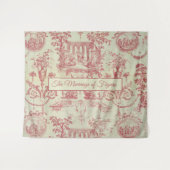 Mozart-Ehe des französischen Musters Figaro 1700 Wandteppich (Vorderseite (Horizontal))