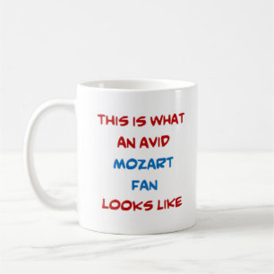 Mozart-Fan, begeistert Kaffeetasse