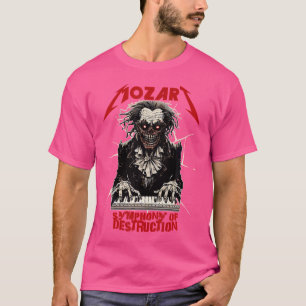 Mozart Funny Heavy Metal Shirts Klassische Musik B