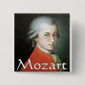 Mozart-Geschenke für Musikfreunde Button (Vorderseite)
