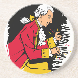 Mozart Getränkeuntersetzer