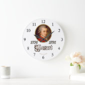 Mozart Große Wanduhr (Zuhause)