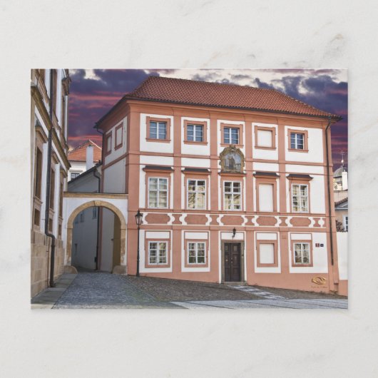 Mozart House Prag Postkarte (Vorderseite)