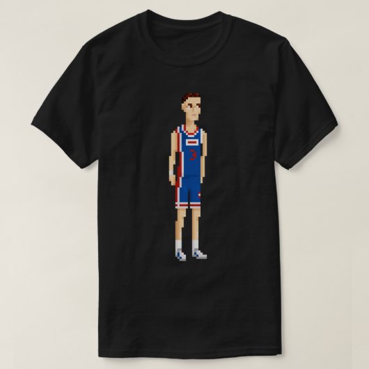 Mozart im Basketball T-Shirt (Design vorne)
